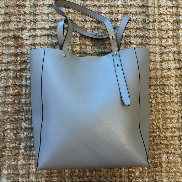 Rebecca Minkoff Slate Gray/Taupe Tote Bag - Picture 5 of 11